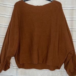 FOREVER 21 Small Camel Dolman Top